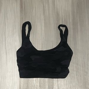 Lululemon Black Camo Bra